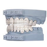 VVS Moissanite Diamond Grillz (Baugette Set)