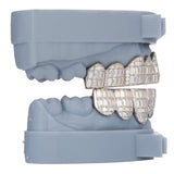 VVS Moissanite Diamond Grillz (Baugette Set)
