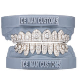 VVS Moissanite Diamond Grillz (Honey Moon Set)