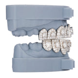 VVS Moissanite Diamond Grillz (Honey Moon Set)