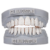 VVS Moissanite Diamond Grillz (Honey Comb Set)