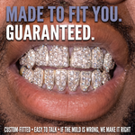Made to fit you, guaranteed – custom-fitted grillz made from your impression