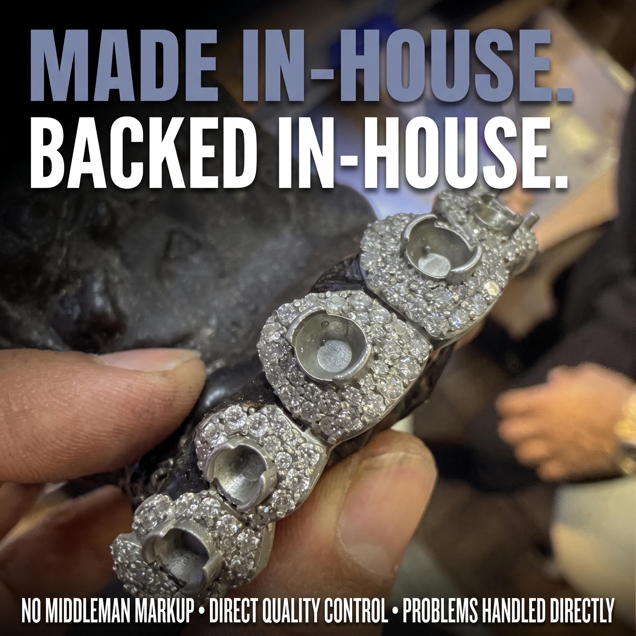 Made in-house, backed in-house – direct quality control on every grill