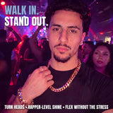 Walk in stand out