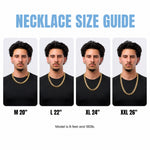 Necklace size guide